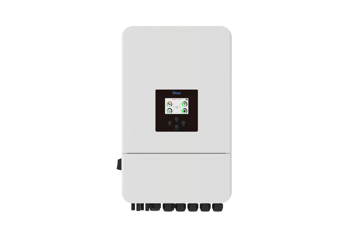 Deye SUN-7/7.6/8/10K-SG05LP1-EU-SM2 – single-phase hybrid solar inverter with smart-meter kit