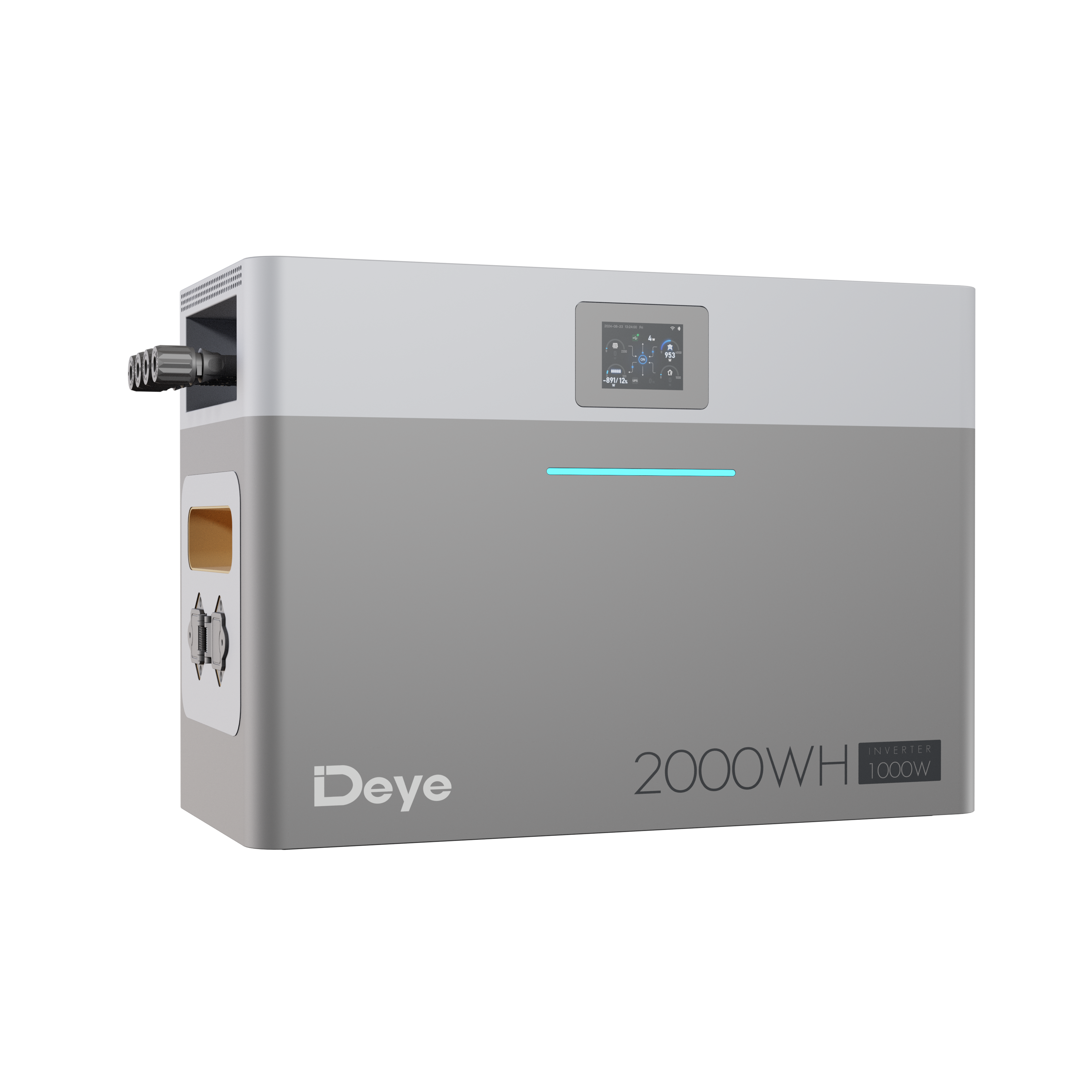 Deye AE-FS2.0-2H2 - plug-and-play balcony solar micro energy storage system with 2 kWh battery