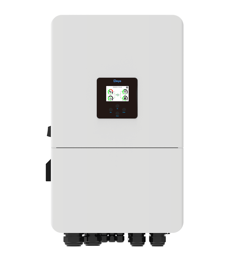 Deye SUN-6/8/10/12K-SG05LP3-EU-SM2 – three-phase hybrid solar inverter with smart-meter kit