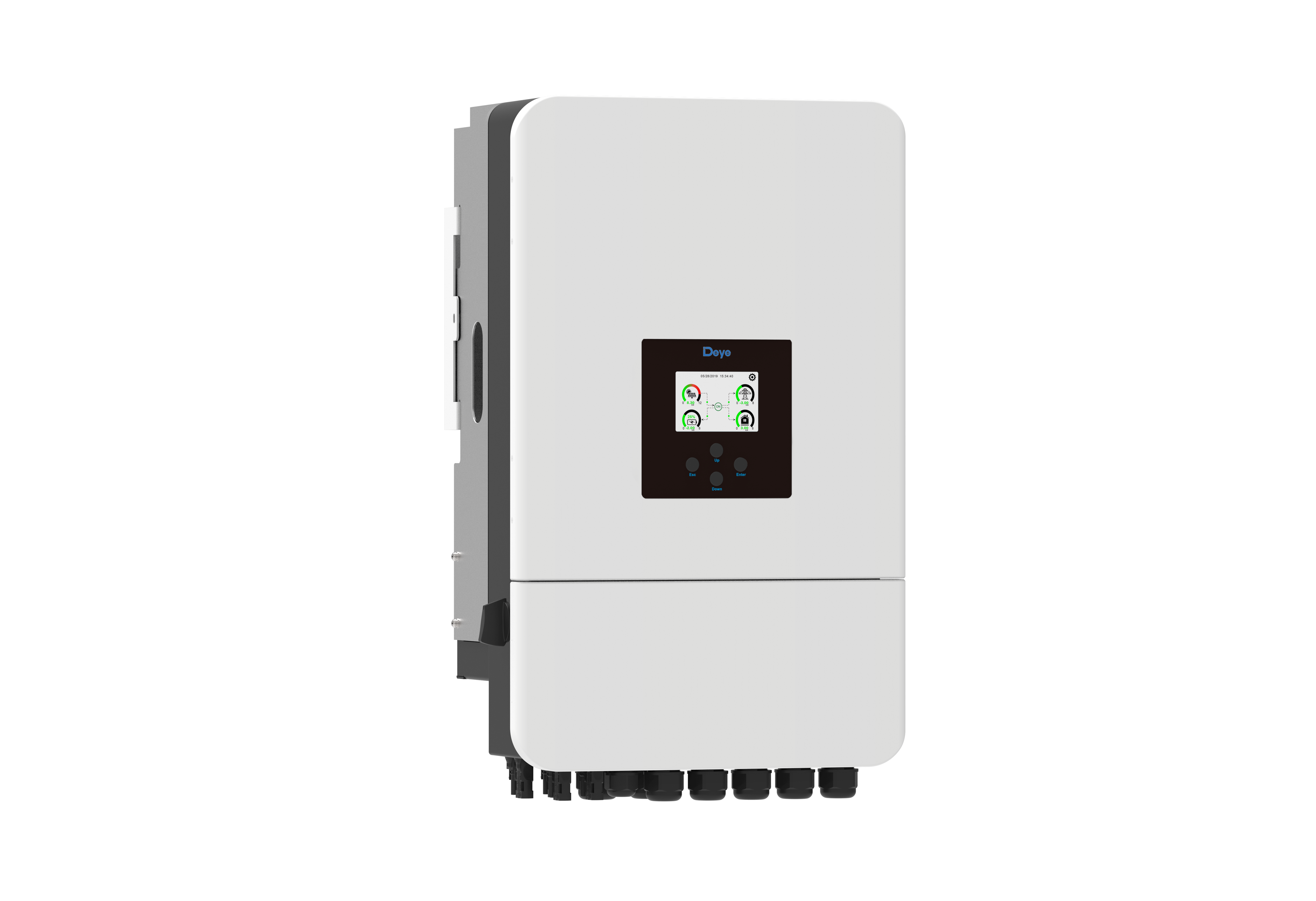 Deye SUN-7/7.6/8/10K-SG05LP1-EU-SM2 – single-phase hybrid solar inverter with smart-meter kit
