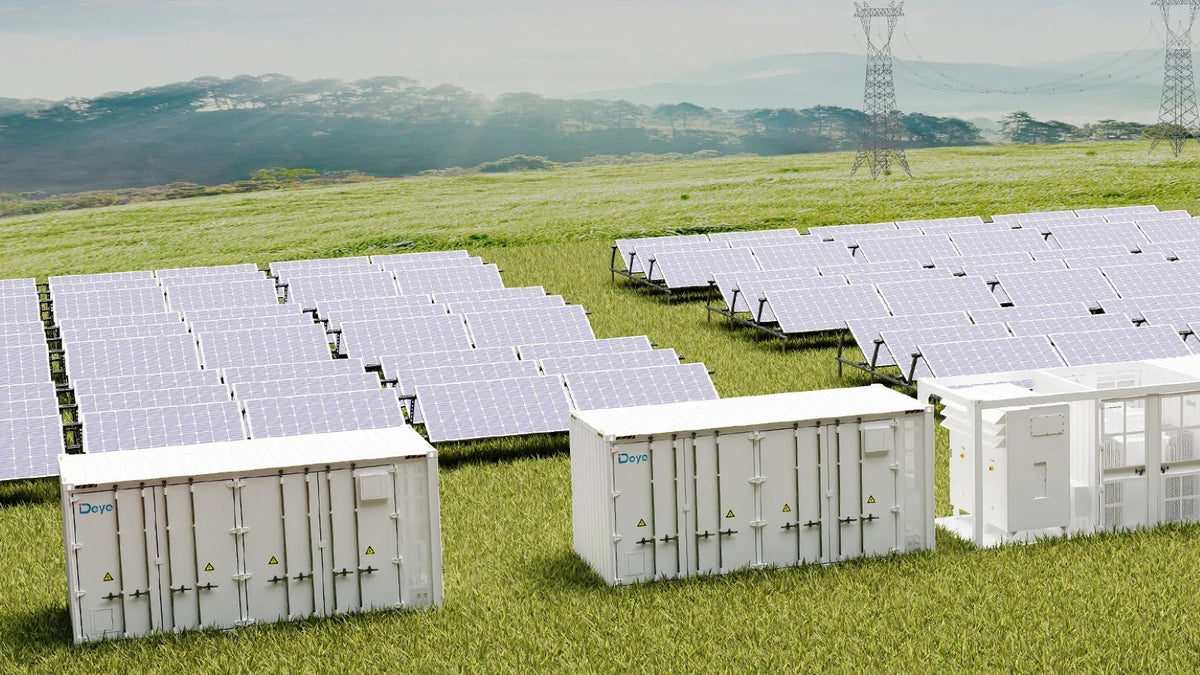 Deye GB-W 125 kW PCS system configuration