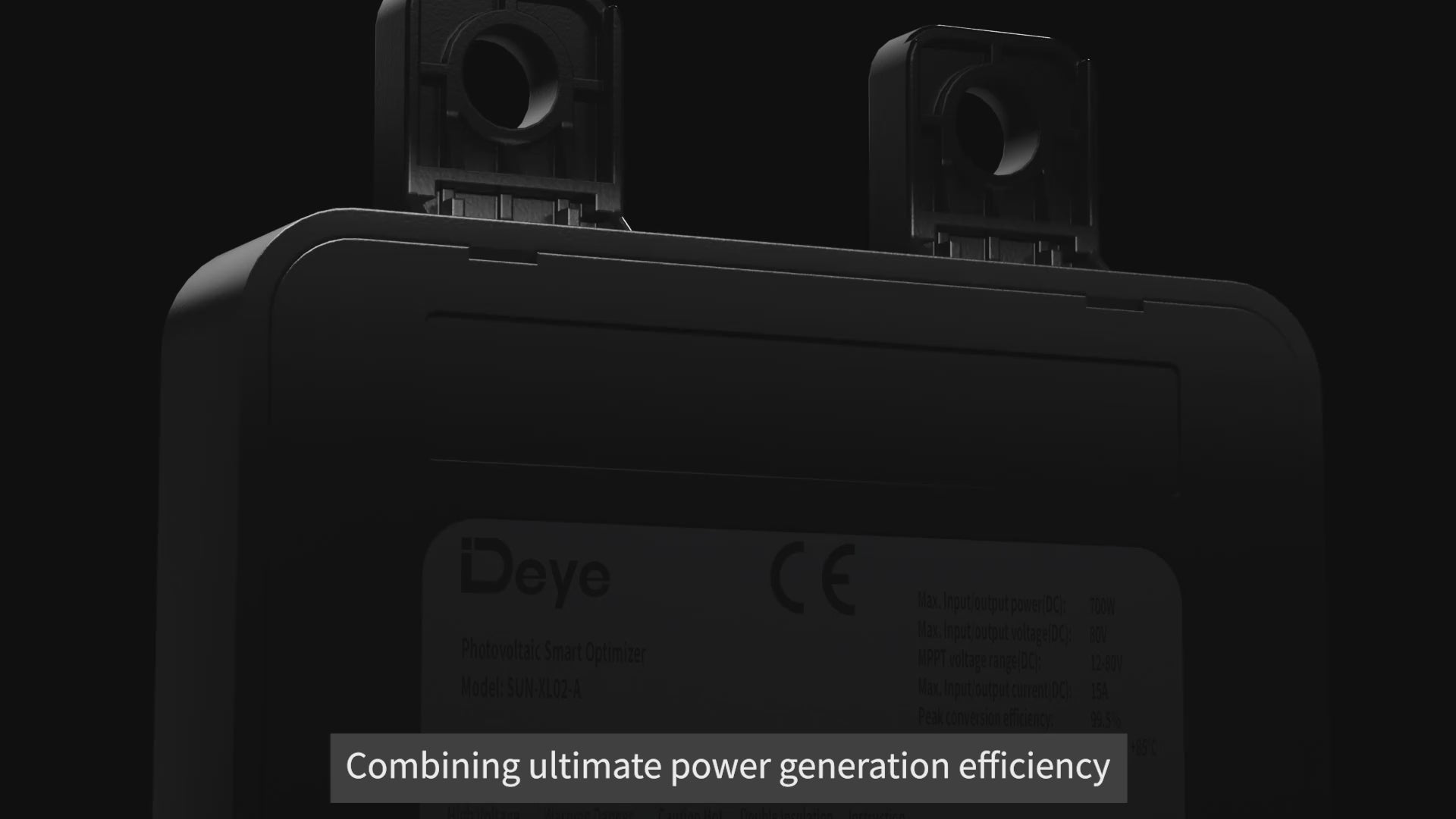 Deye SUN-XL02 optimizer promotional video